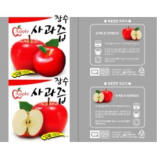 장수사과즙롤 *배송일7일이상소요* (롤짝수주문시 무료배송/홀수주문시 착불배송)